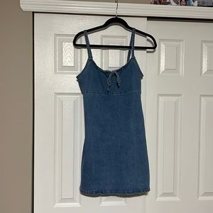 Denim dress